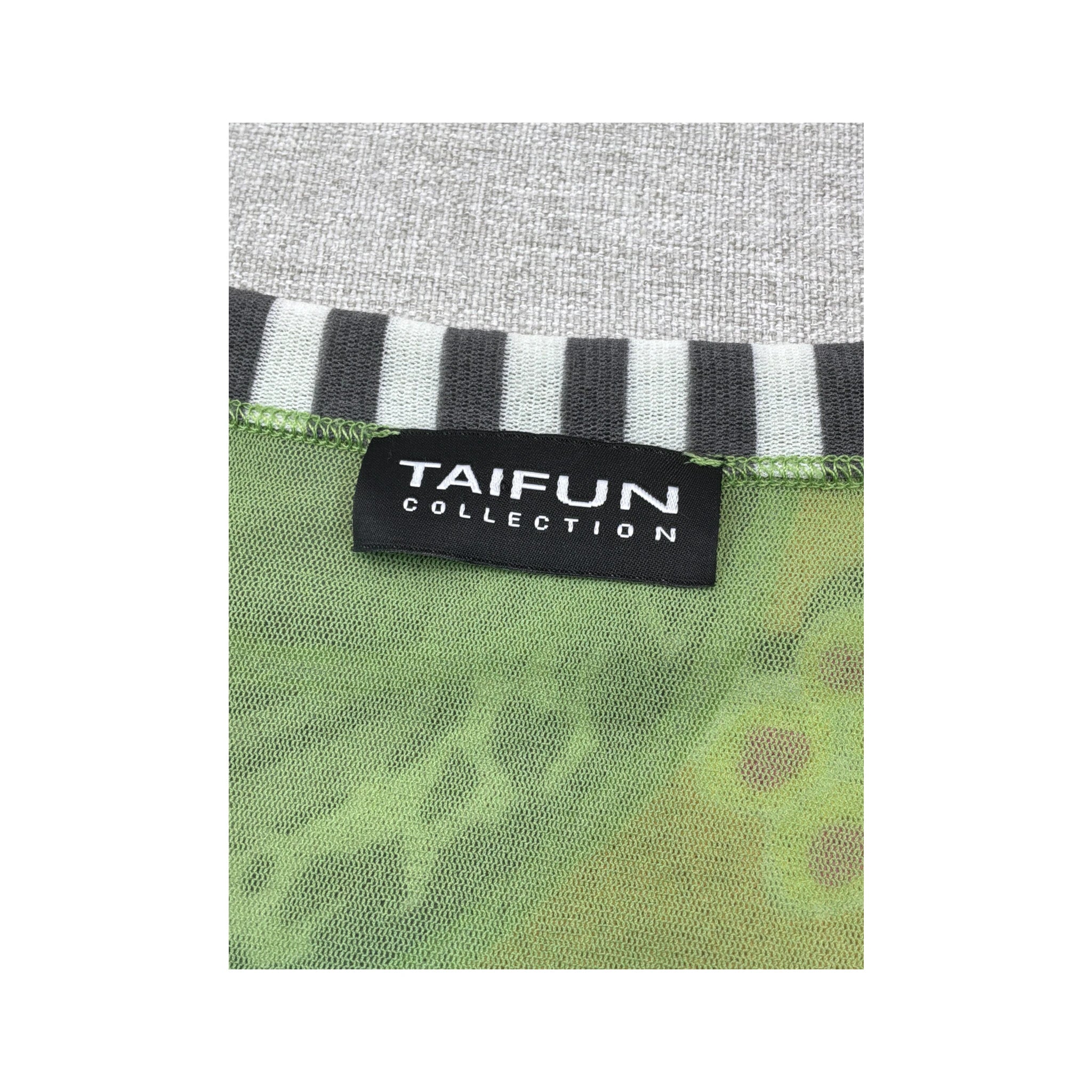 Top de alças Taifun Collection com estampado floral abstrato