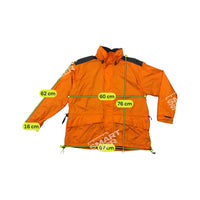 Jeantex Breathable T3000 Orange Outdoor Jacket