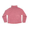 Nike Women’s Pink Fleece Cowl-Neck Pullover Sweatshirt