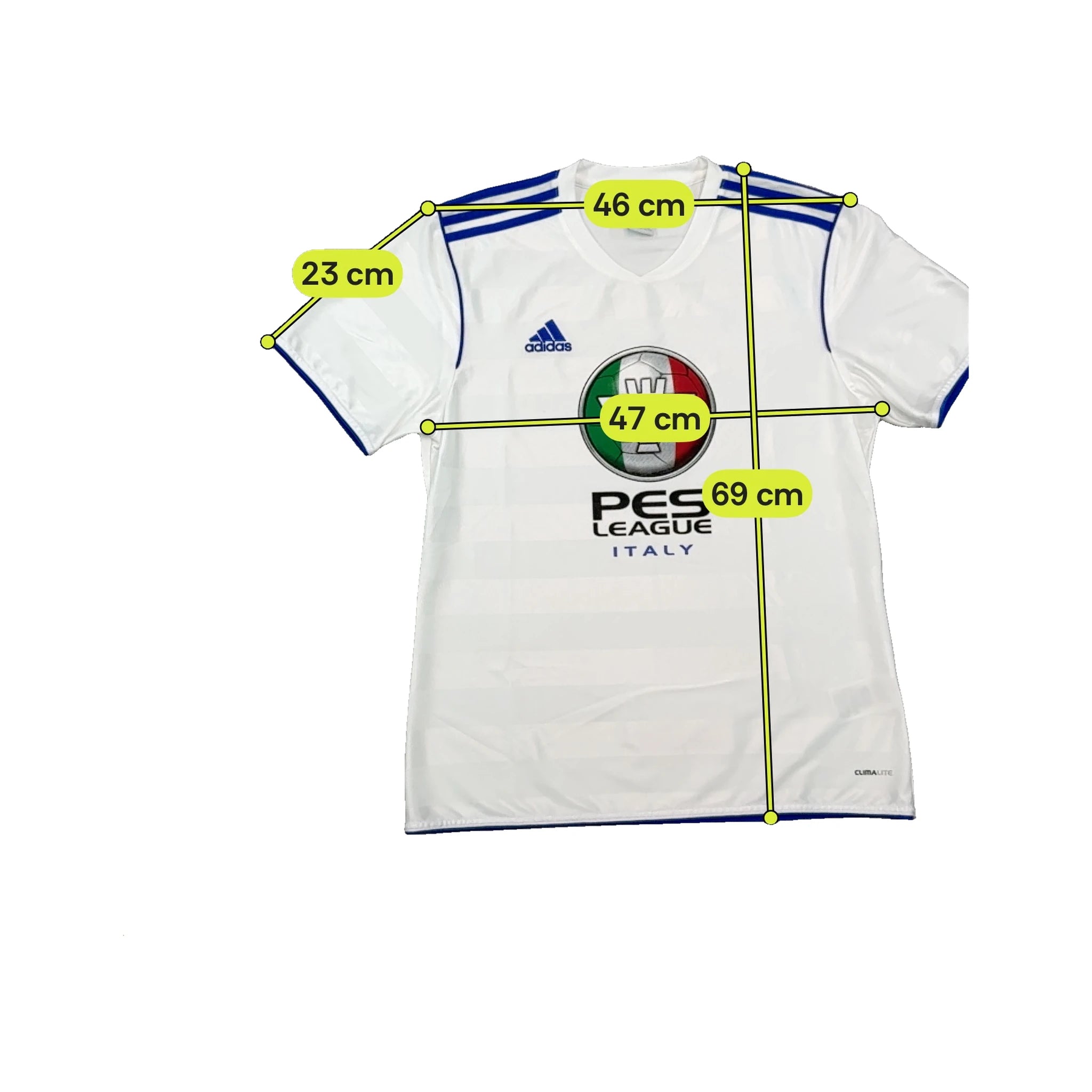 Adidas PES League Italy Climalite Soccer Jersey T-shirt
