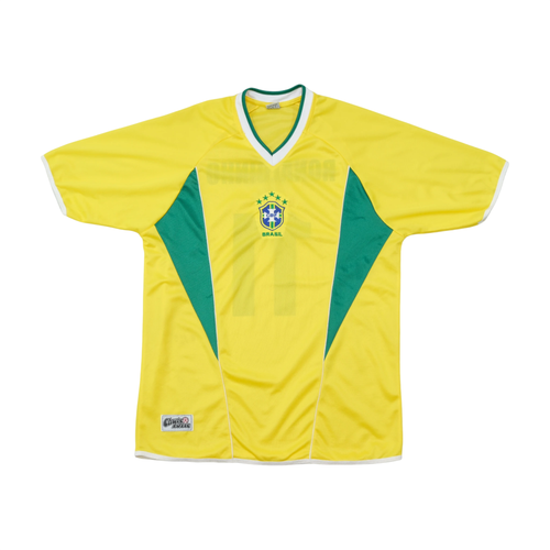 Chuco Loco Brazil Ronaldinho #11 Vintage Football Shirt