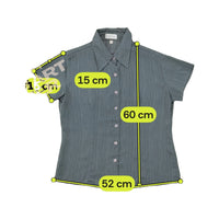 Camisa Barisal Texturada de Manga curta