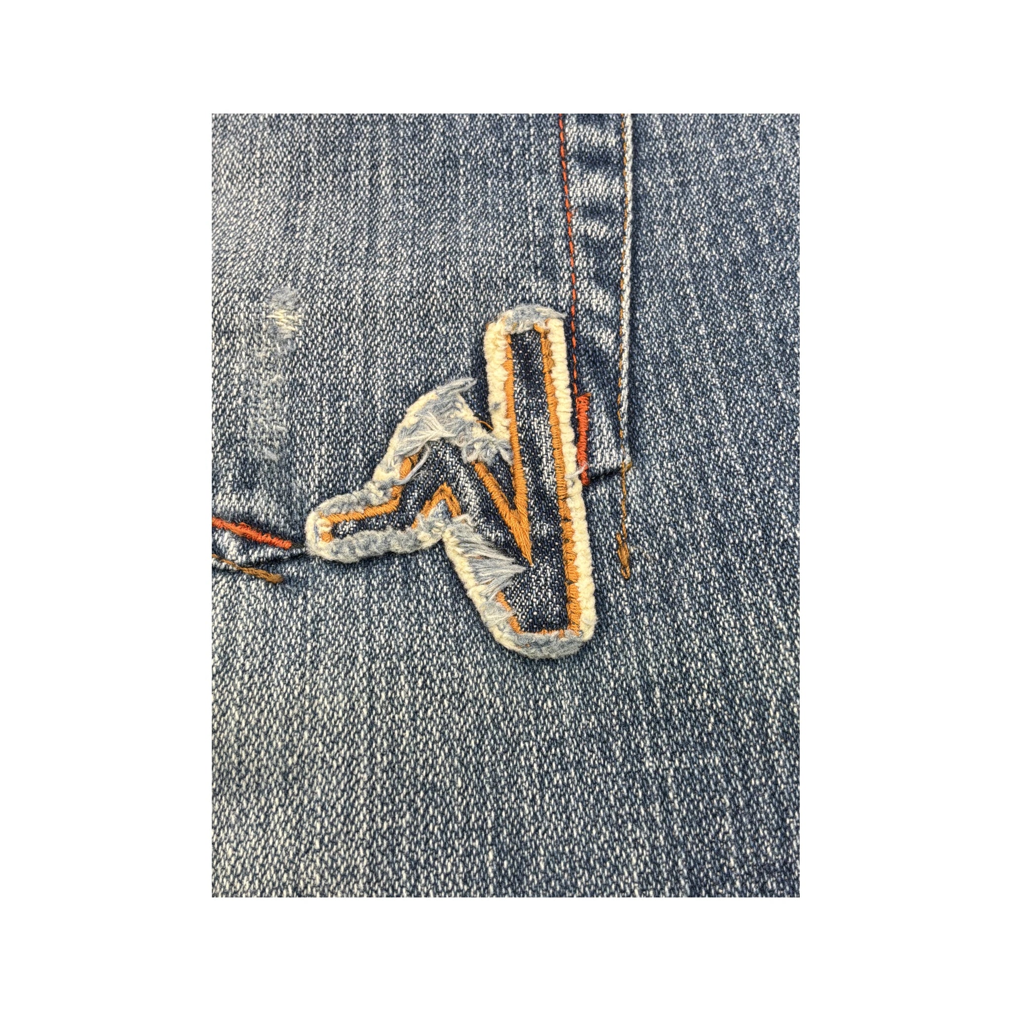 Owen Faded Flared Jeans