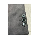 Blazer Dolce & Gabbana cinzento de Dois Botões em Mistura de Lã