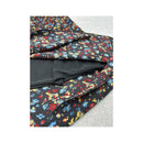 Saia Blue Motion floral com Nó nas Costas