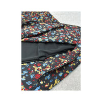 Saia Blue Motion floral com Nó nas Costas