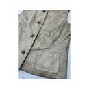 Finchley Fifth Avenue Vintage Leather Button Front Vest