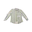 Murphy & Nye Striped Button-Down Cotton Shirt