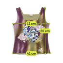 Top de alças Biaggini com decote Quadrado e estampado floral