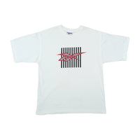 T-shirt Reebok em algodão com logótipo estampado