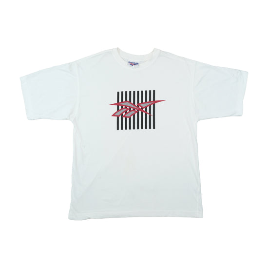 T-shirt Reebok de Algodão com Gráfico e Logótipo