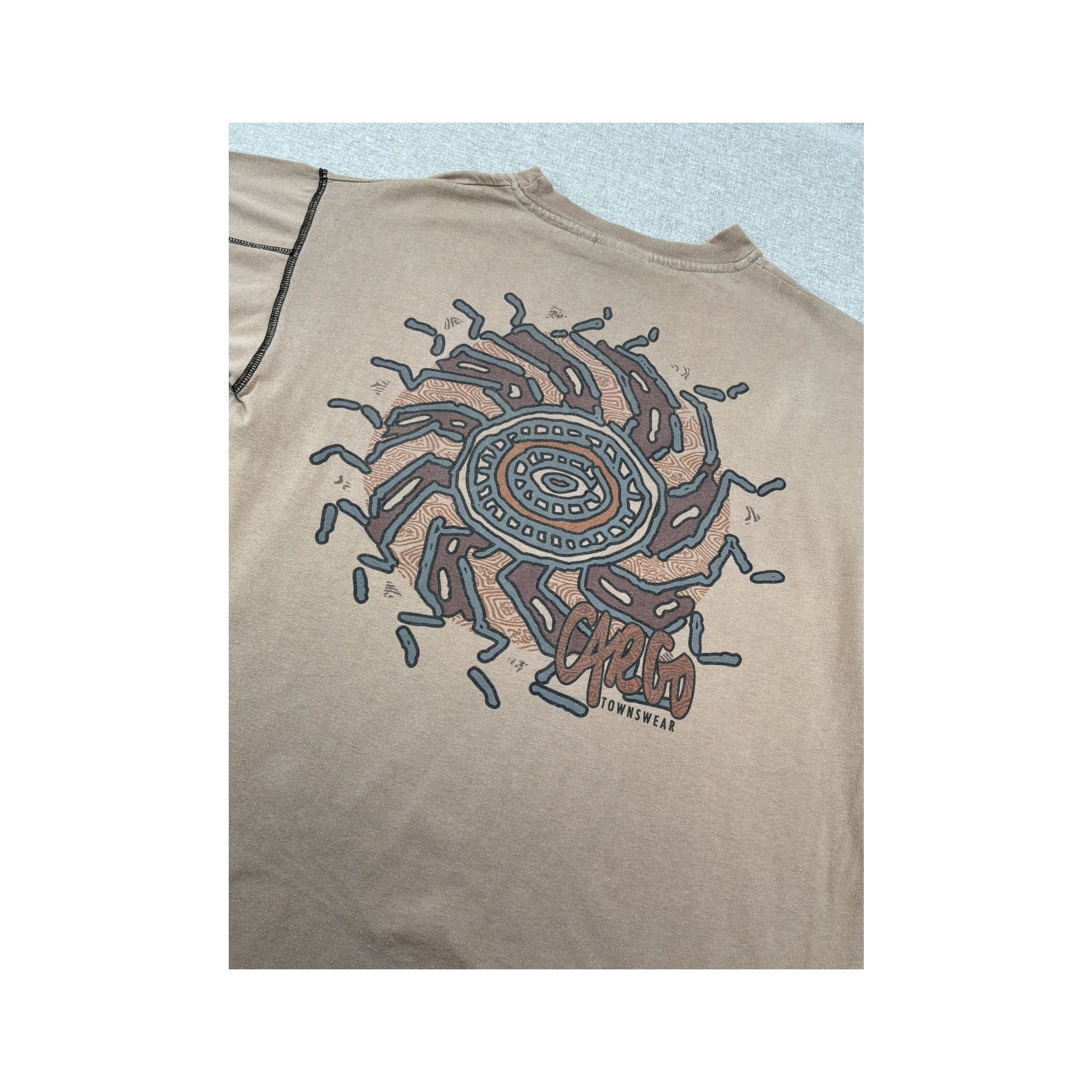 CheCo Townswear Vintage Graphic Cotton Shirt
