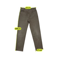 Trussardi Jeans Gray Straight Leg Jeans
