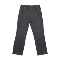 Calças de carpinteiro Dickies vintage pretas de trabalho