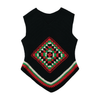 Handmade Crochet Granny Square V-Neck Sweater Vest