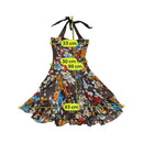 Liu Jo Floral Silk Halter Dress