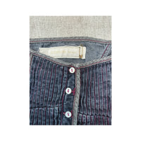 Scervino Street Pintucked Cotton Linen Tank Top