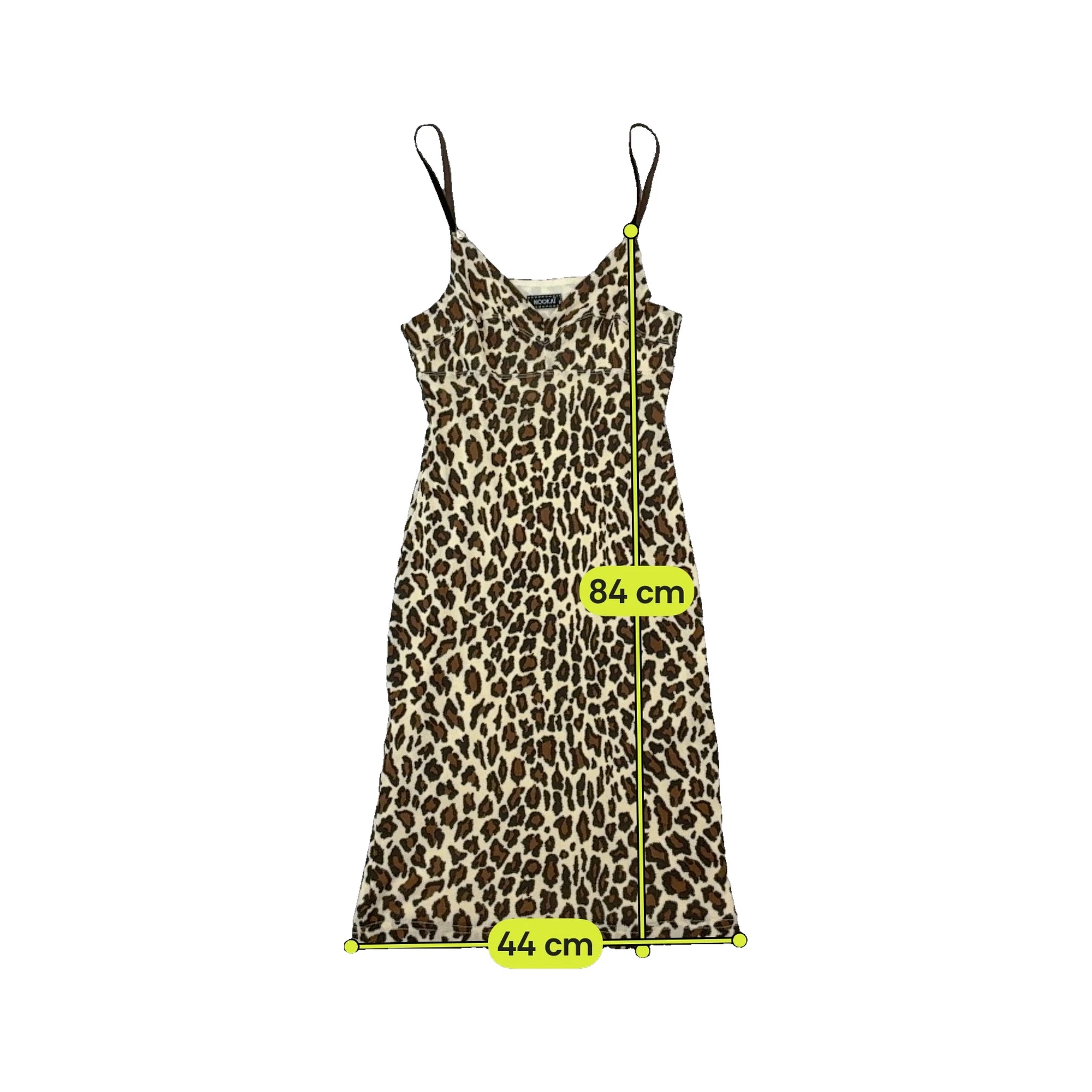 Kookaï Leopard Print Slip Dress