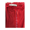 Red Ruffled Cami Top