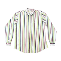 Murphy & Nye Striped Button-Down Cotton Shirt