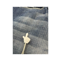 G-Star Faded Straight Leg Cotton Jeans