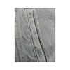 WORK OUT Vintage Light Wash Cotton Denim Trucker Jacket