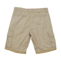 Watsons Beige Cotton Cargo Shorts