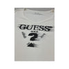 T-shirt Guess de Manga Comprida com decote em V e estampado gráfico