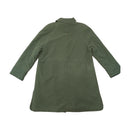 Vintage Olive Green Longline Raglan Utility Jacket