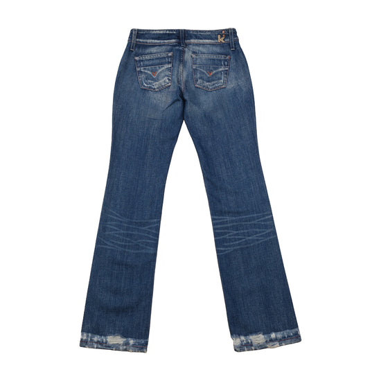 Kocca Distressed Flare Jeans