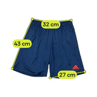 Adidas Navy Performance Athletic Shorts