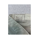 Marithé + François Girbaud Beige Embroidered Flap Pocket Five-Pocket Jeans