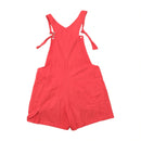 Vintage Phard Red Cotton Short Overalls