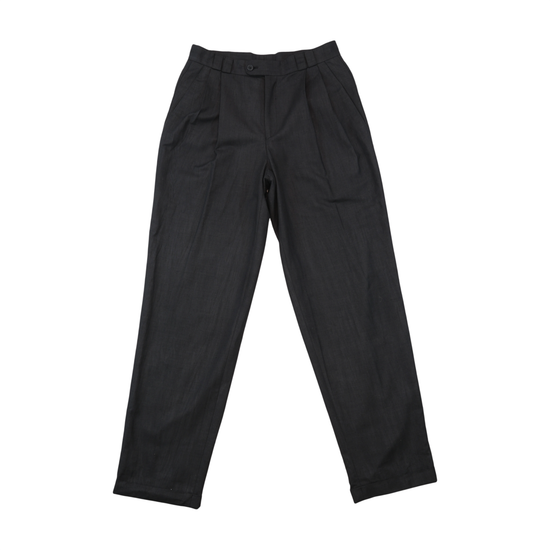 Picoor Vintage Pleated Linen Blend Trousers