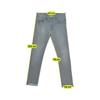 Rifle Light Wash Distressed Denim Jeans
