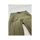 Americo Tavar Embroidered Lace-Up Cotton Cargo Pants