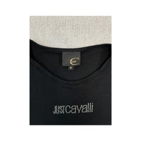 Just Cavalli Rhinestone Logo T-shirt