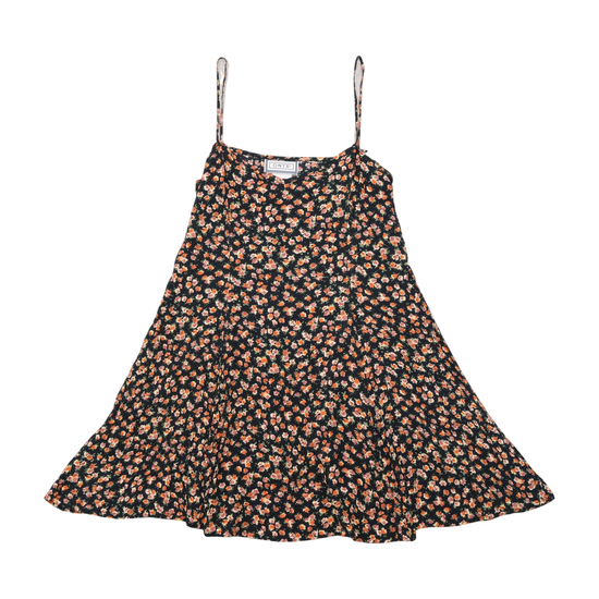 Mini vestido Onyx floral com alças