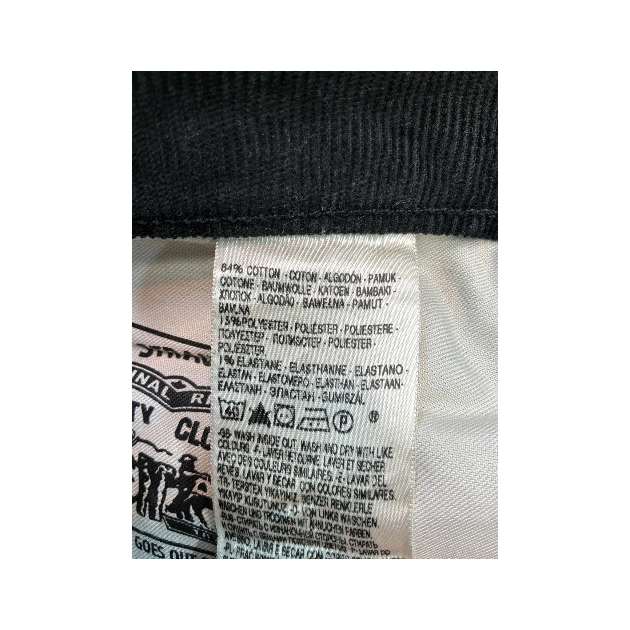 Levi's 511 Black Corduroy Slim Straight Pants