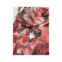 Le Group Woman Floral One Shoulder Ruffle Dress