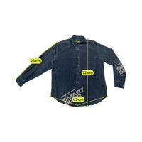 St. John's Bay Navy Corduroy Button-Down Shirt