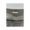 Phard Washed Cotton Denim Mini Skirt