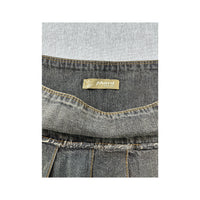 Phard Washed Cotton Denim Mini Skirt