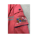 BRIGH Pink Hooded Snap-Front Windbreaker Jacket