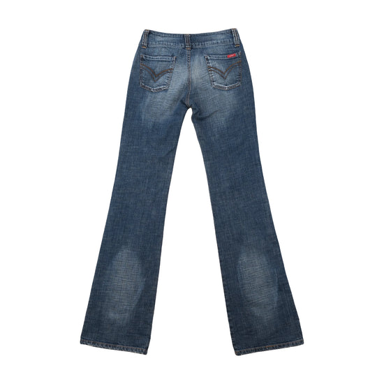 Clink Jeans London Low-Rise Bootcut Cotton Denim Jeans