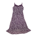 Purple Printed Dress