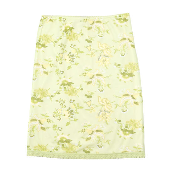 Saia Colours of the World floral com Acabamento em renda