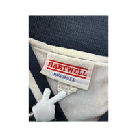 Hartwell Vintage Navy Satin Varsity Style Jacket Made in USA