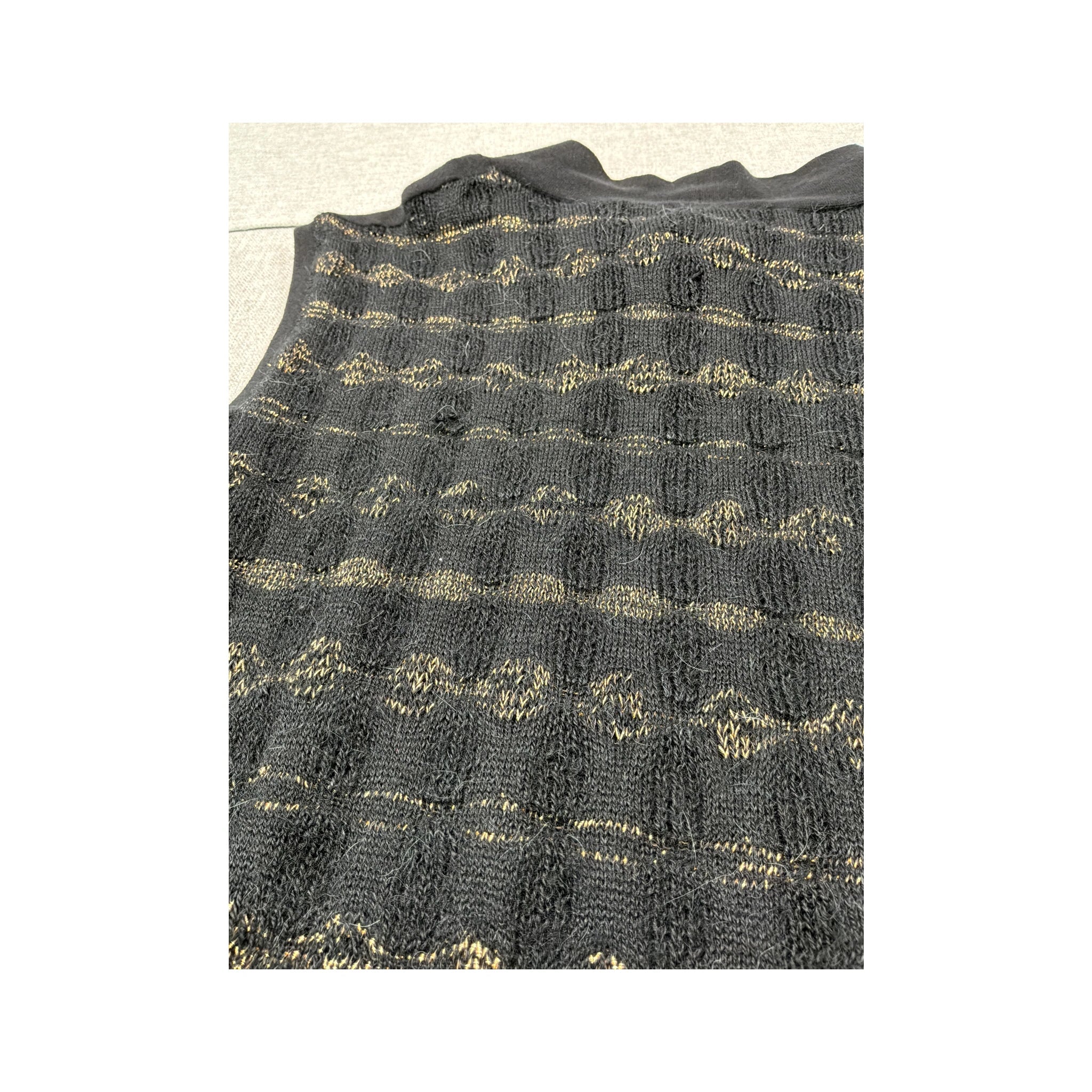 Custo Barcelona Metallic Phoenix Print Sleeveless Mock Neck Dress