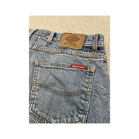 Dickies Light Wash Denim Straight Leg Flannel Lined Jeans